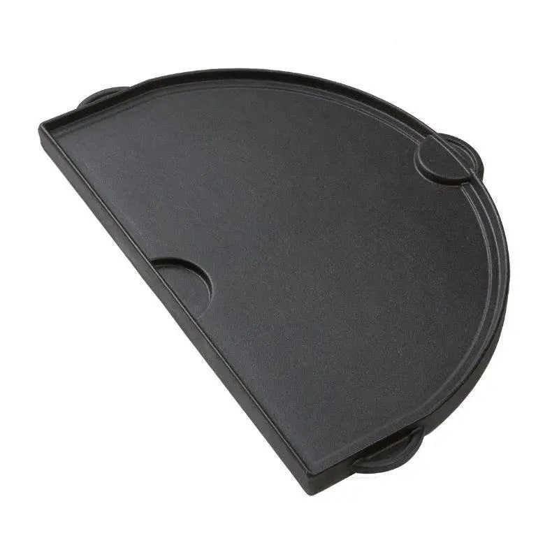Primo Cast Iron Griddle for Oval XL 400, Flat and Grooved Sides, (1 pc)