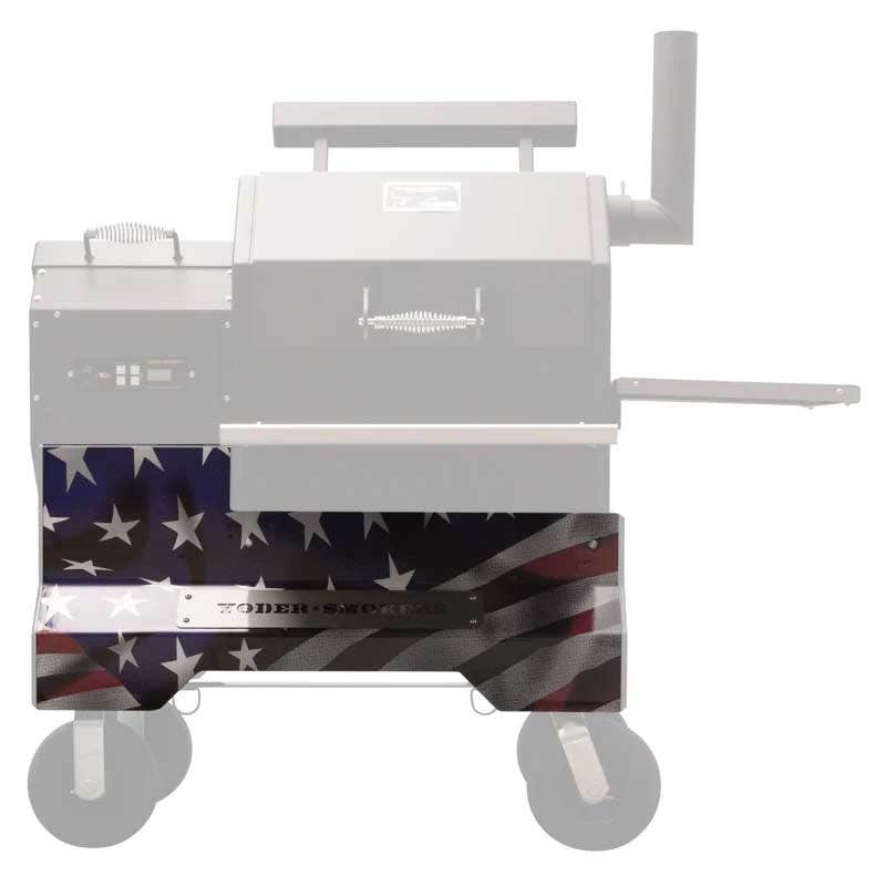 Yoder Smokers YS480 Competition Cart Magnetic Wrap – American Flag