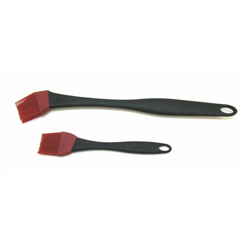 GrillPro Two Piece Silicone Brush Set