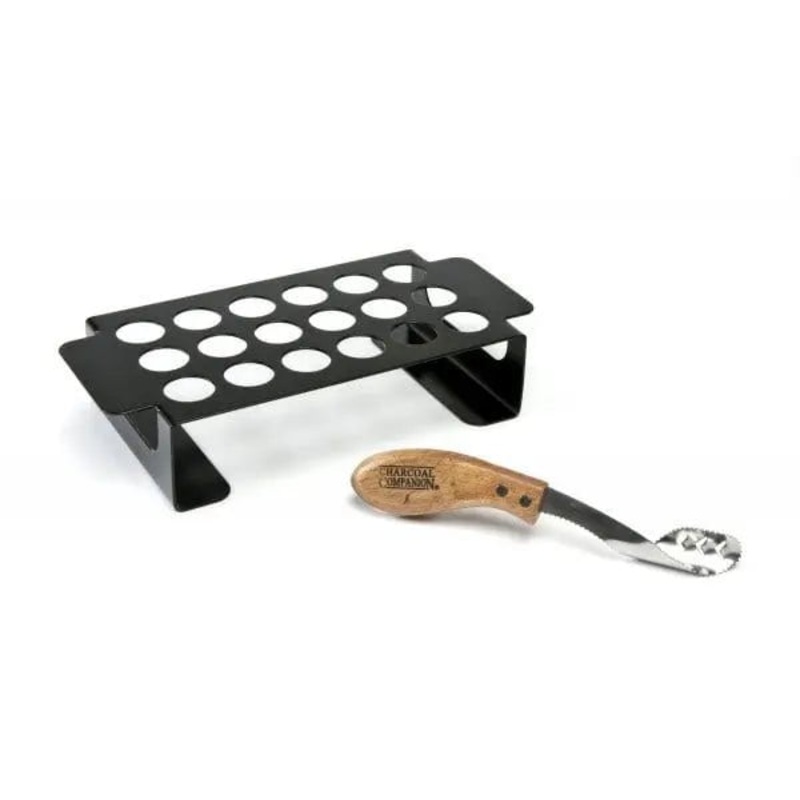 Charcoal Companion Pepper Rack and Corer Set