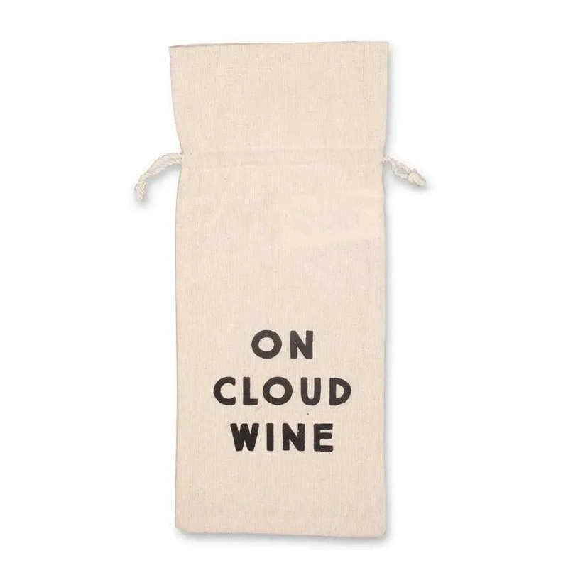“On Cloud Wine” Cotton Wine Bag