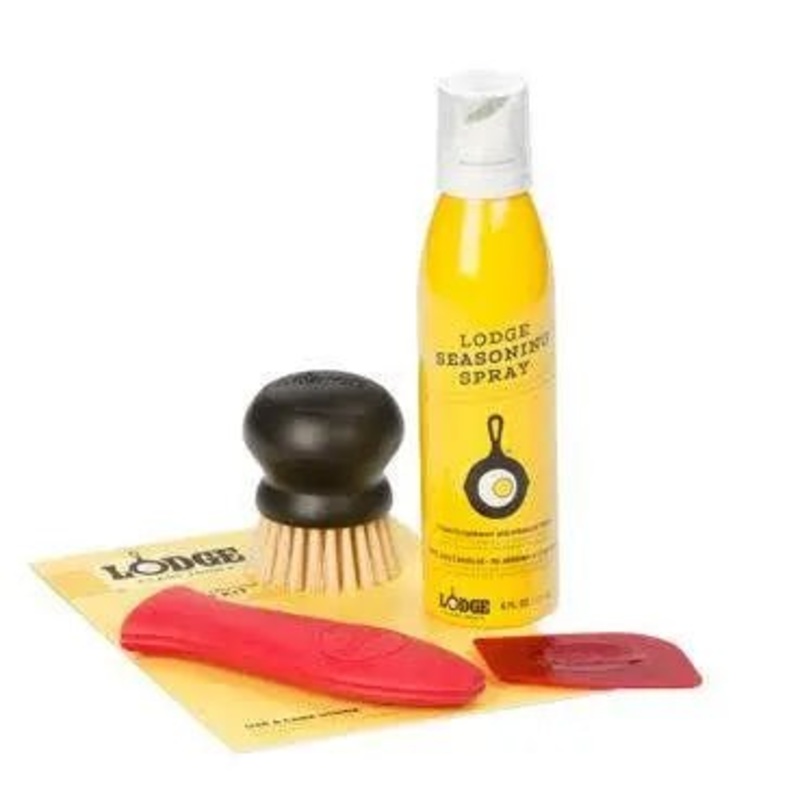 Lodge Seasoned Cast Iron Care Kit