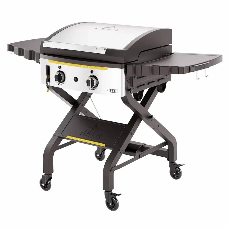 Halo Elite 2B Four Zone Two Burner Outdoor Griddle