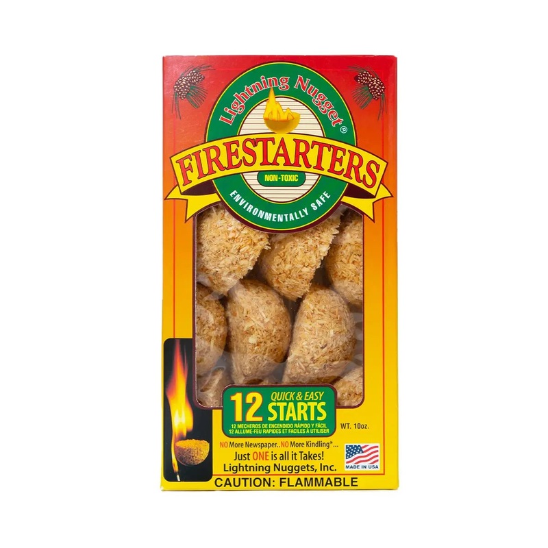 Lightning Nuggets Fire Starters, Box of 12