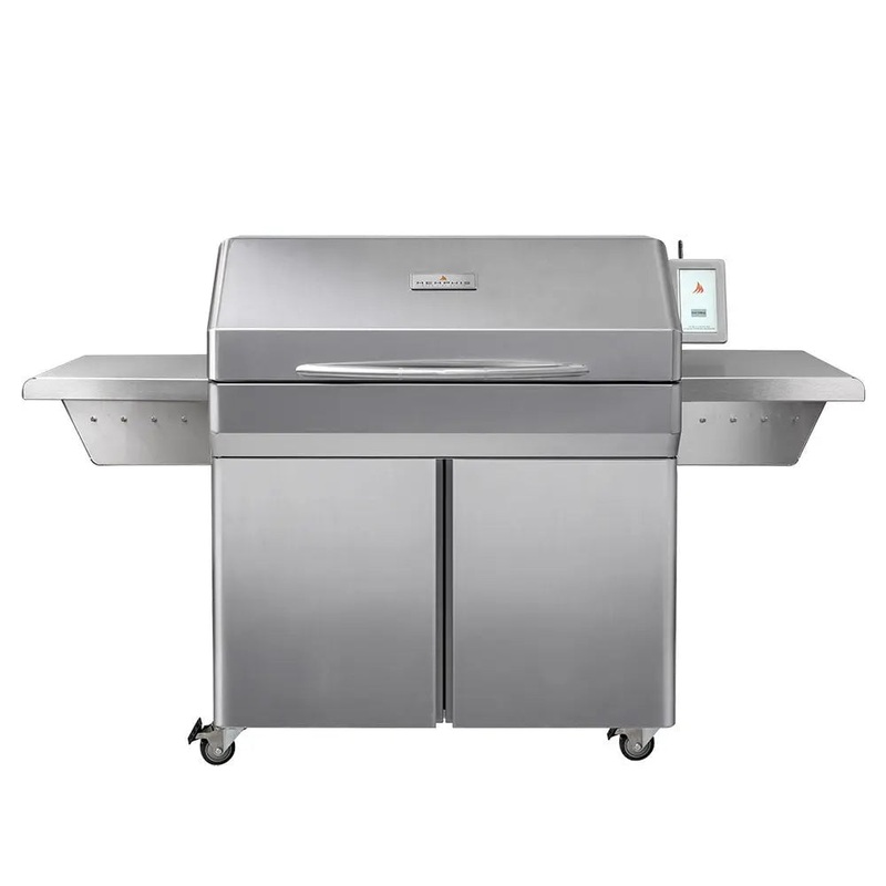 Memphis Wood Fire Grills Memphis Elite Pellet Grill on Cart, 304 Stainless Steel