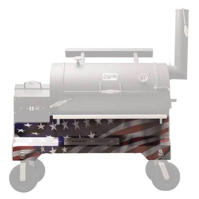 Yoder Smokers YS1500 Competition Cart Magnetic Wrap – American Flag