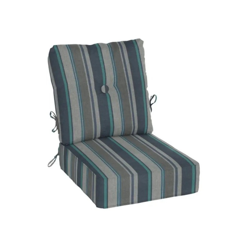 Casual Cushion Estate Series Deep Seating Club Cushion in Trusted Coast