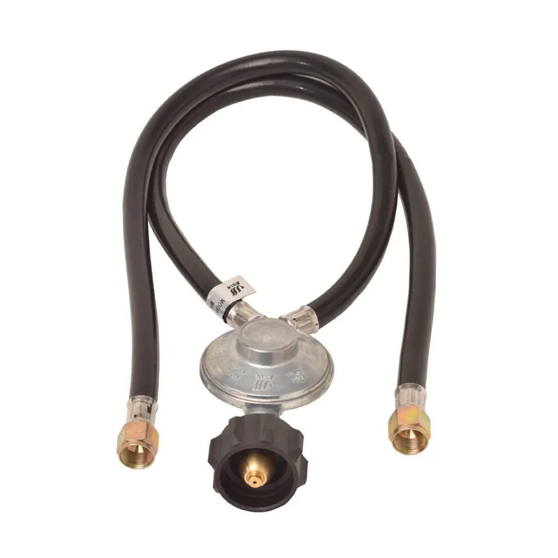 House and Regulator for Grills with Side Burner