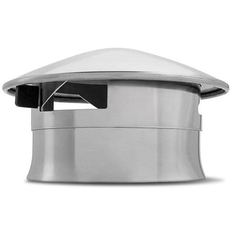 SmokeWare Stainless Steel Chimney Cap for Kamado Joe
