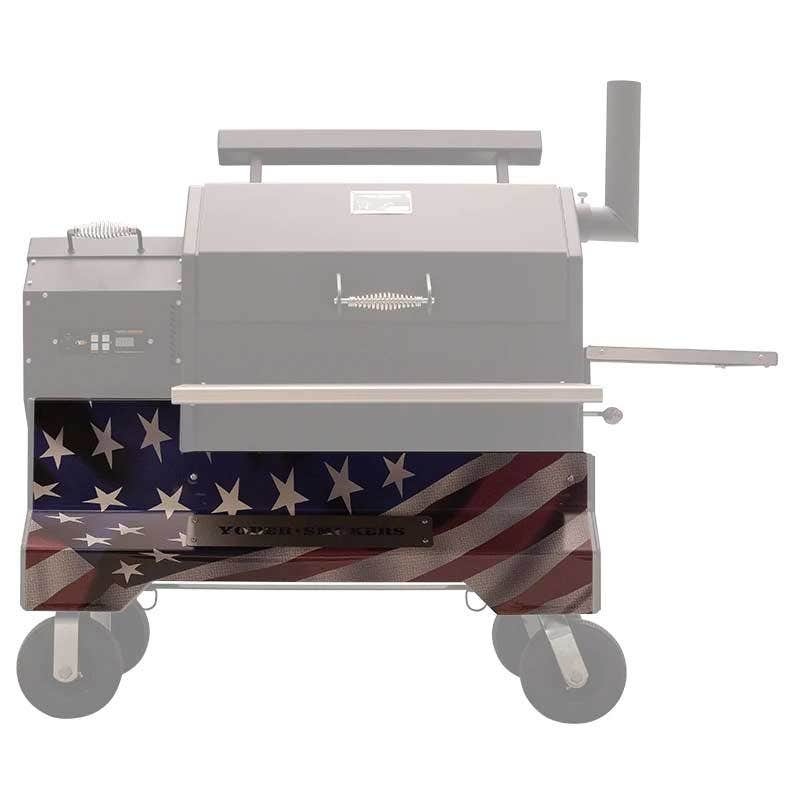 Yoder Smokers YS640 Competition Cart Magnetic Wrap – American Flag