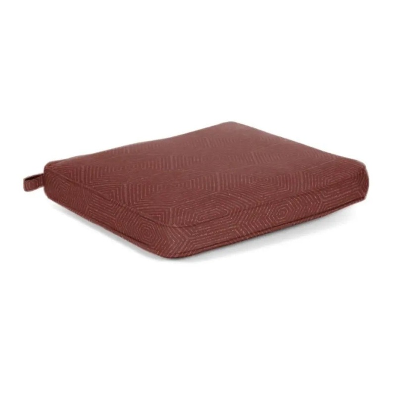 Casual Cushion Dining Seat Cushion in Enrich Ruby