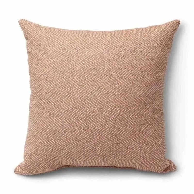 Casual Cushion 18″ Throw Pillow in Posh Coral