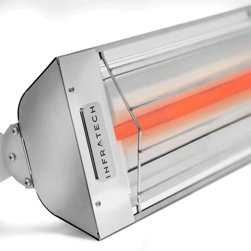 Infratech WD-5224 Dual Element 48″ Infrared Electric Patio Heater, 240 Volt
