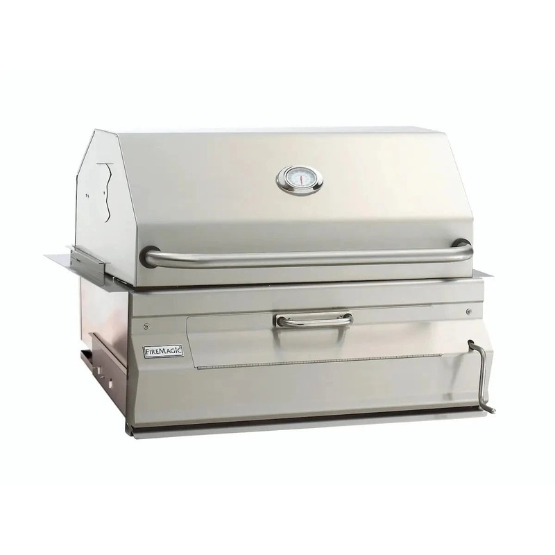 Fire Magic Built-In Stainless Steel 30″ Charcoal BBQ Grill