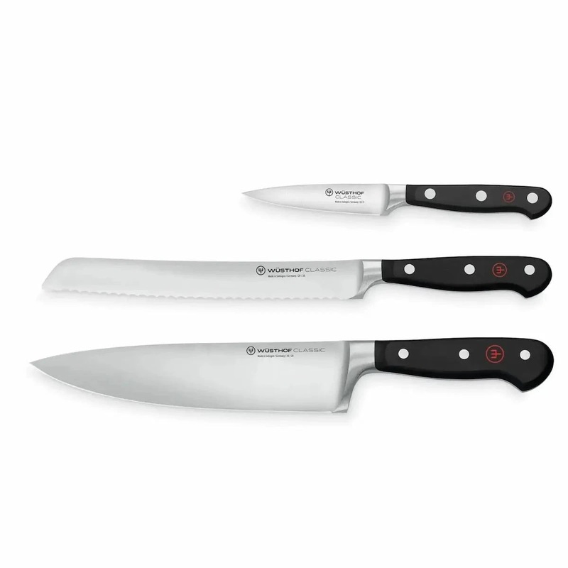 Wusthof Classic Three-Piece Starter Knife Set