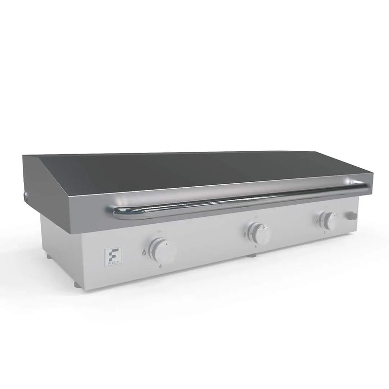 Fusion GFE105 Stainless Steel Lid for 3-Burner Teppanyaki Griddle