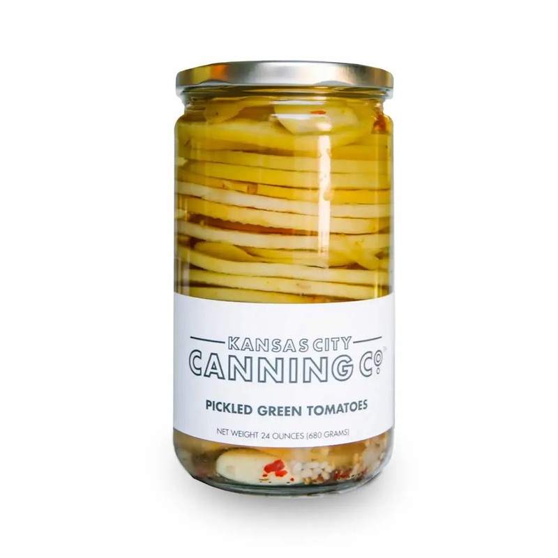 Kansas City Canning Co Pickled Green Tomatoes