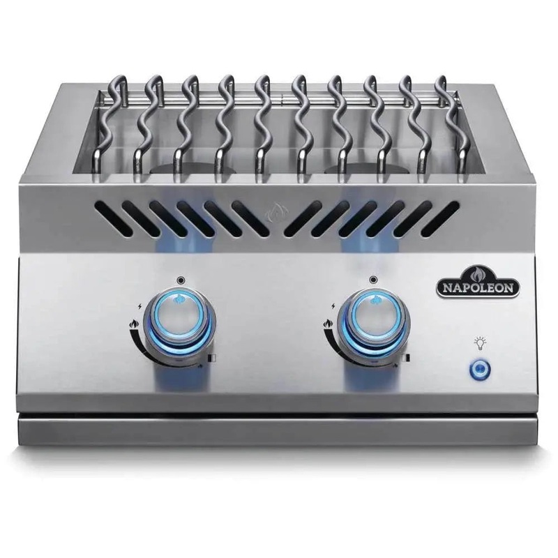 Napoleon Grills 18″ 700 Built-In Dual Range Side Burner, BIB18RT