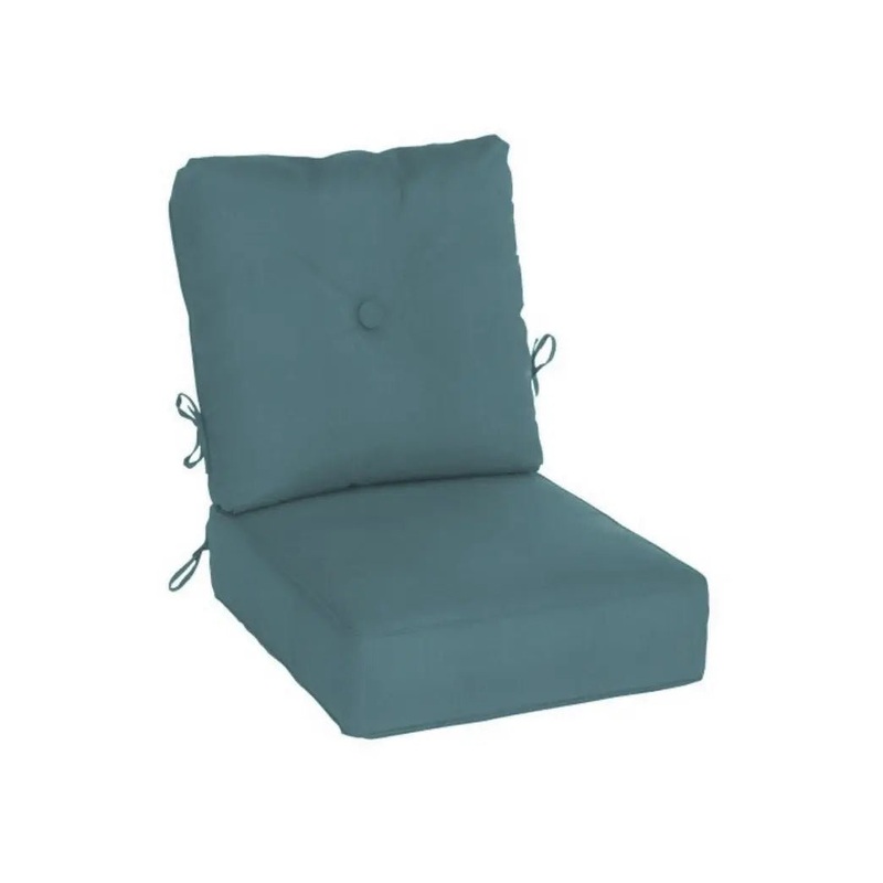 Casual Cushion Estate Series Deep Seating Club Cushion in Cast Breeze