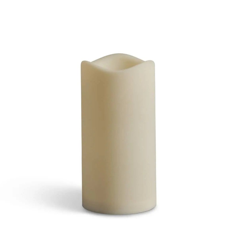 Everlasting Glow Outdoor LED Pillar Candle 3″ diameter