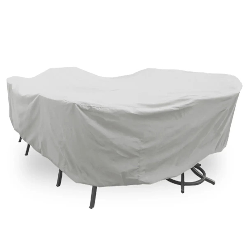 Treasure Garden Protective Furniture Cover for Large Oval or Rectangle Table and Chairs