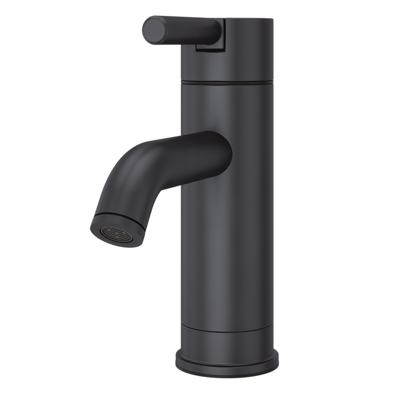 Pfister LG42-NB00 Contempra Single Control 4″ Bathroom Faucet, Matte Black