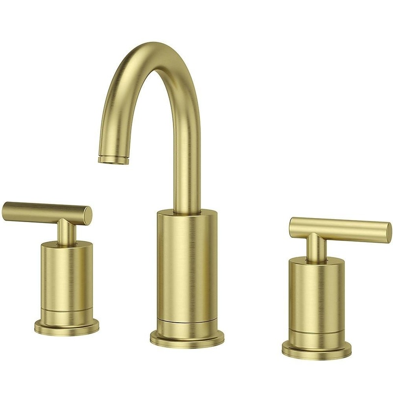 Pfister LG49-NC1BG Contempra 8″ Widespread Bathroom Faucet in Brushed Gold