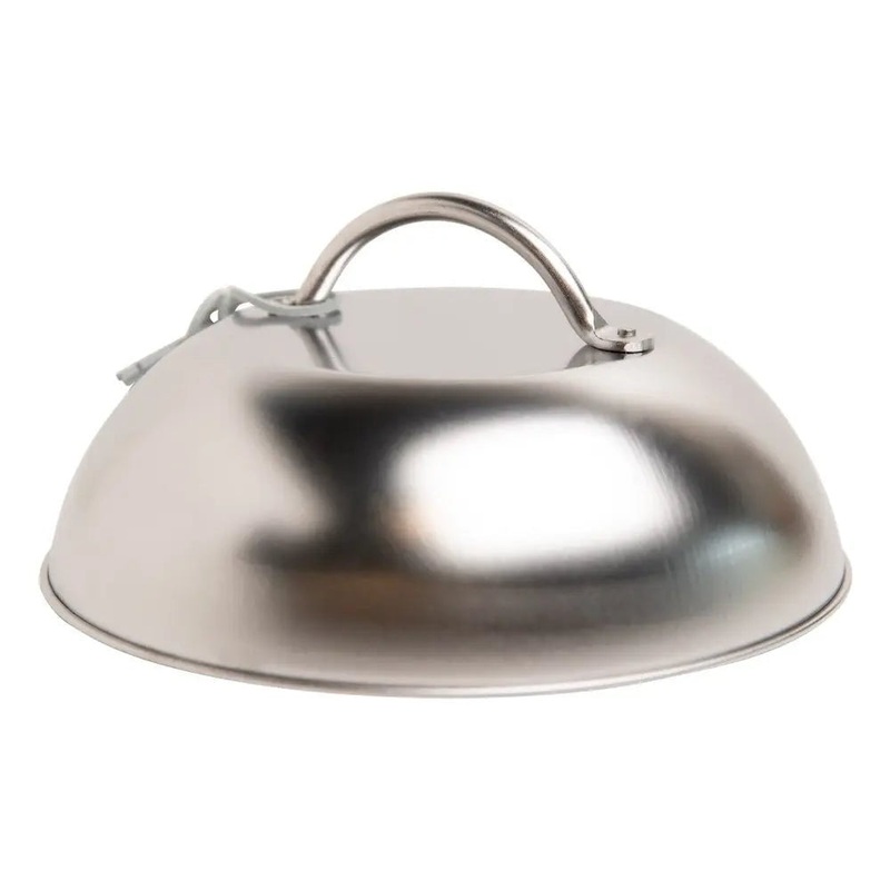 Stainless Steel Grilling Dome with Handle