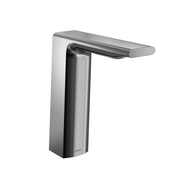 TOTO TLE23007U3#CP Libella EcoPower or AC 0.5 GPM Touchless Bathroom Faucet Spout, Polished Chrome