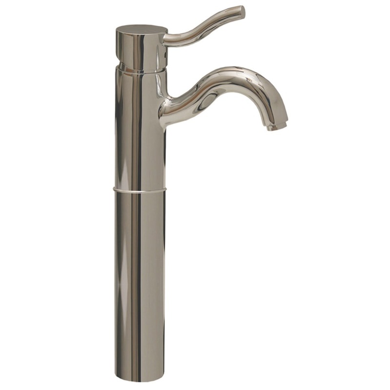 Whitehaus 3-4444-C Venus Single Hole/Single Lever Elevated Bathroom Faucet
