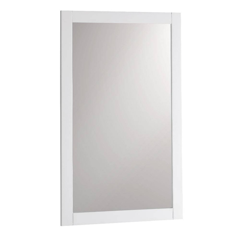 Fresca FMR2304WH Manchester 20″ Traditional Bathroom Mirror in White