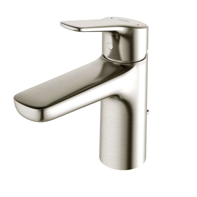 TOTO TLG03301U#BN GS Series Single Handle Bathroom Sink Faucet with Drain Assembly, Brushed Nickel