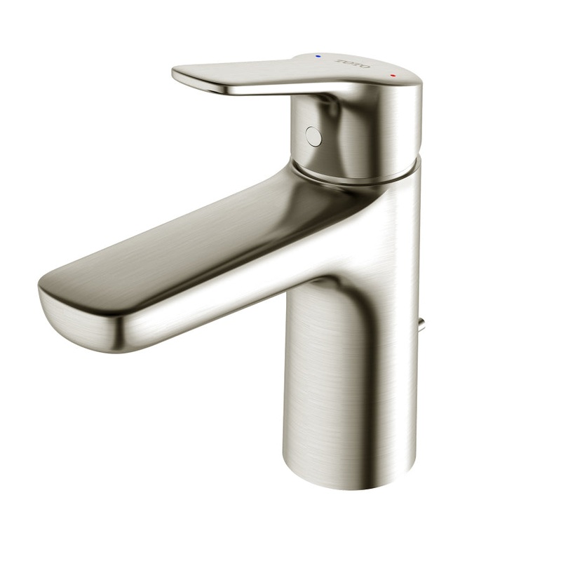 TOTO TLG03301U#PN GS Series Single Handle Bathroom Sink Faucet with Drain Assembly, Polished Nickel