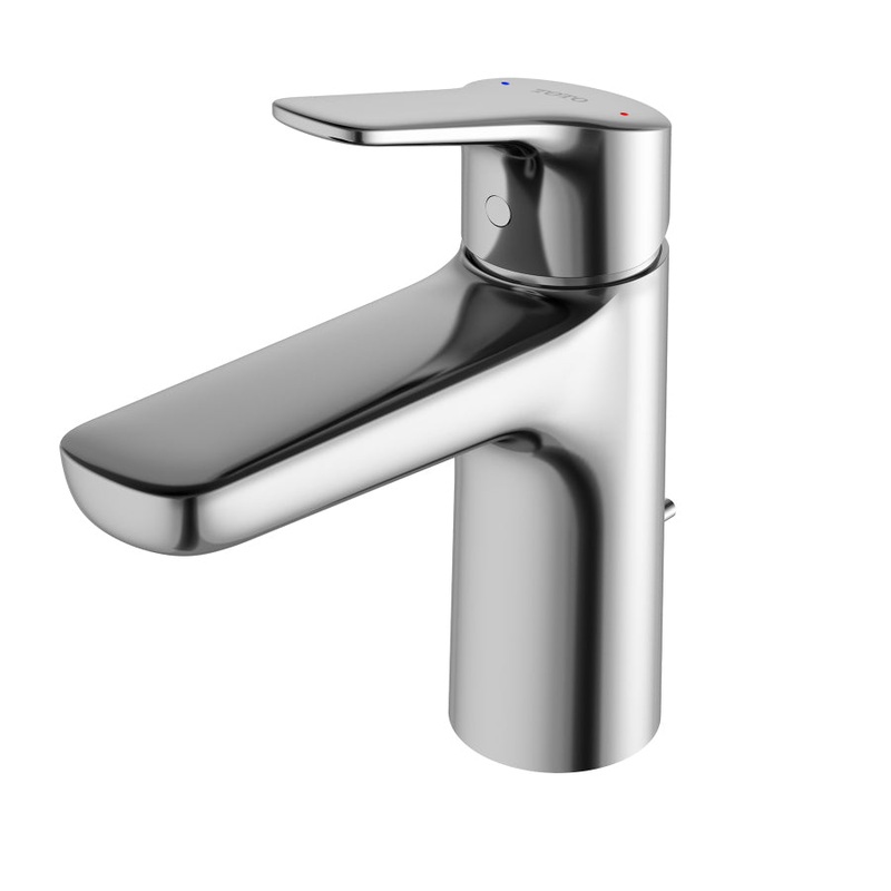 TOTO TLG03301U#CP GS Series Single Handle Bathroom Sink Faucet with Drain Assembly, Polished Chrome