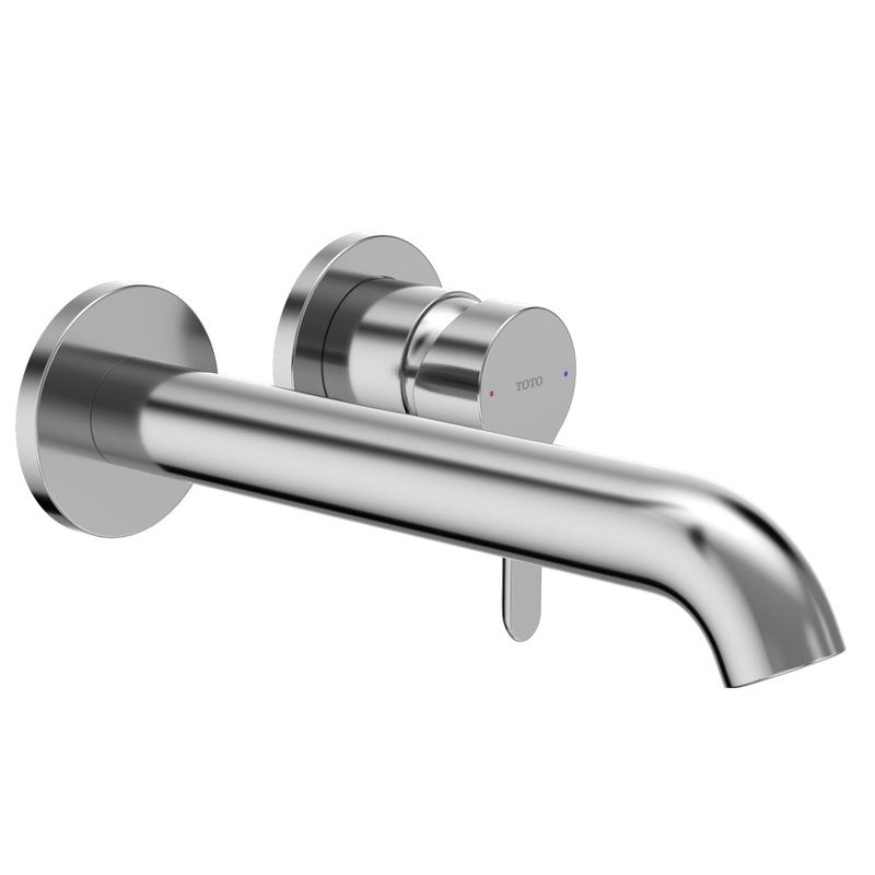 TOTO TLS01310U#CP LB Series Wall-Mount Single-Handle Bathroom Sink Faucet, Polished Chrome
