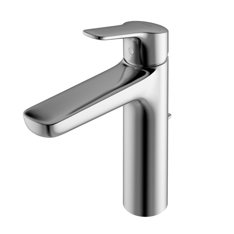 TOTO TLG03303U#CP GS Series Single Handle Bathroom Faucet for Sink with Drain Assembly, Polished Chrome