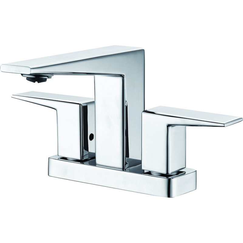 ALFI Brand AB1020-PC Polished Chrome Two-Handle 4″ Centerset Bathroom Faucet