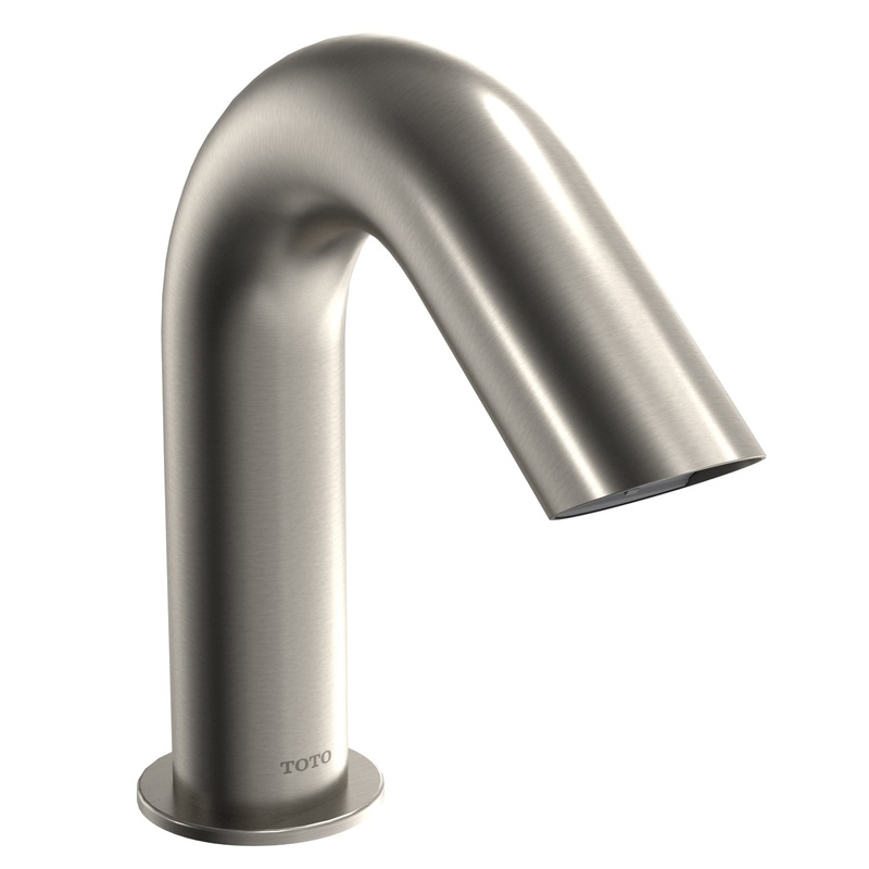 TOTO T28S51A#BN Standard Right AC Powered 0.5 GPM Touchless Bathroom Faucet, Brushed Nickel
