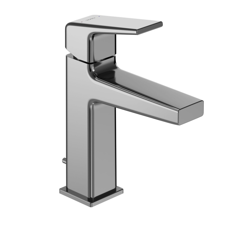 TOTO TLG10301U#CP GB Series Single Handle Bathroom Sink Faucet with Drain Assembly, Polished Chrome