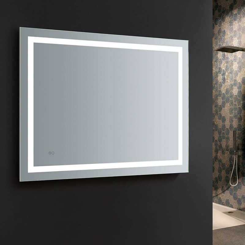 Fresca FMR024836 Santo 48″ Wide x 36″ Tall Bathroom Mirror with LED Lighting