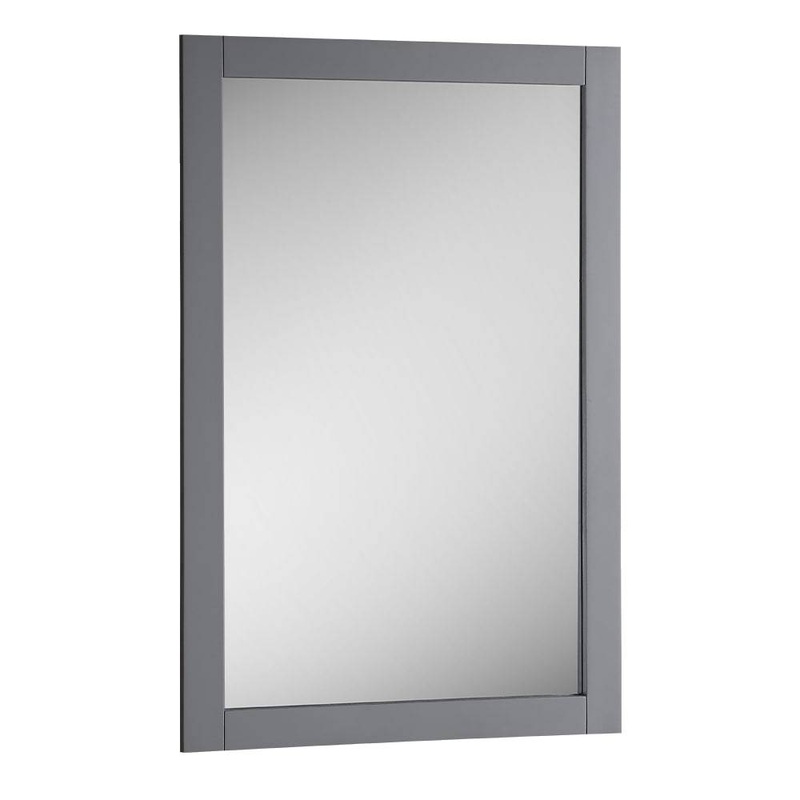 Fresca FMR2304GR Manchester 20″ Traditional Bathroom Mirror in Gray