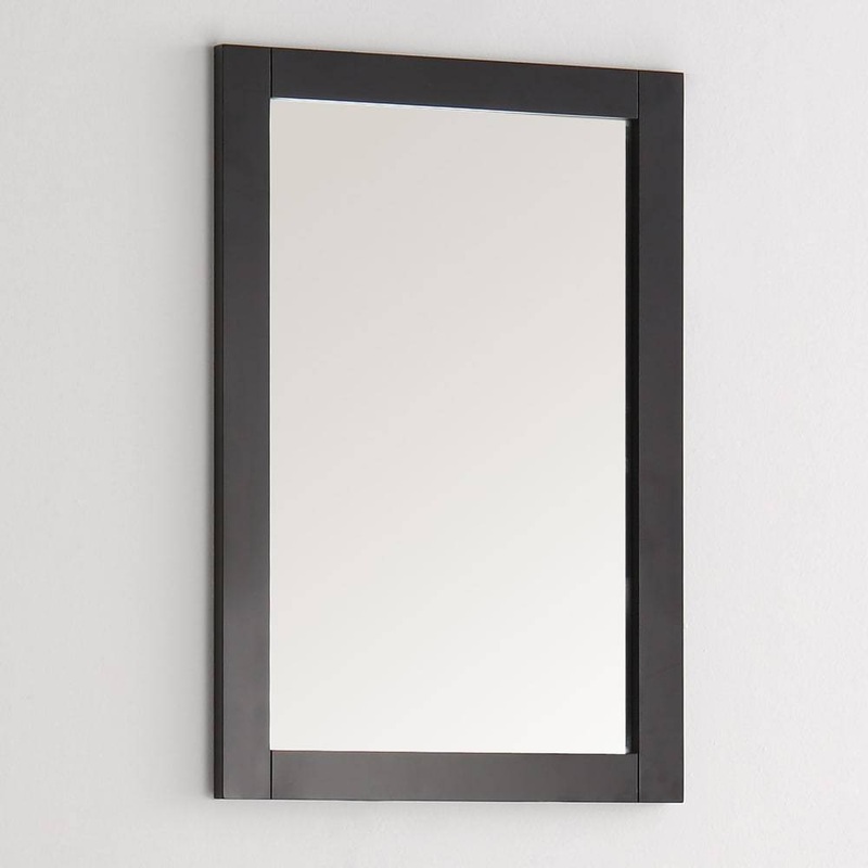 Fresca FMR2302BL Hartford 20″ Traditional Bathroom Mirror in Black
