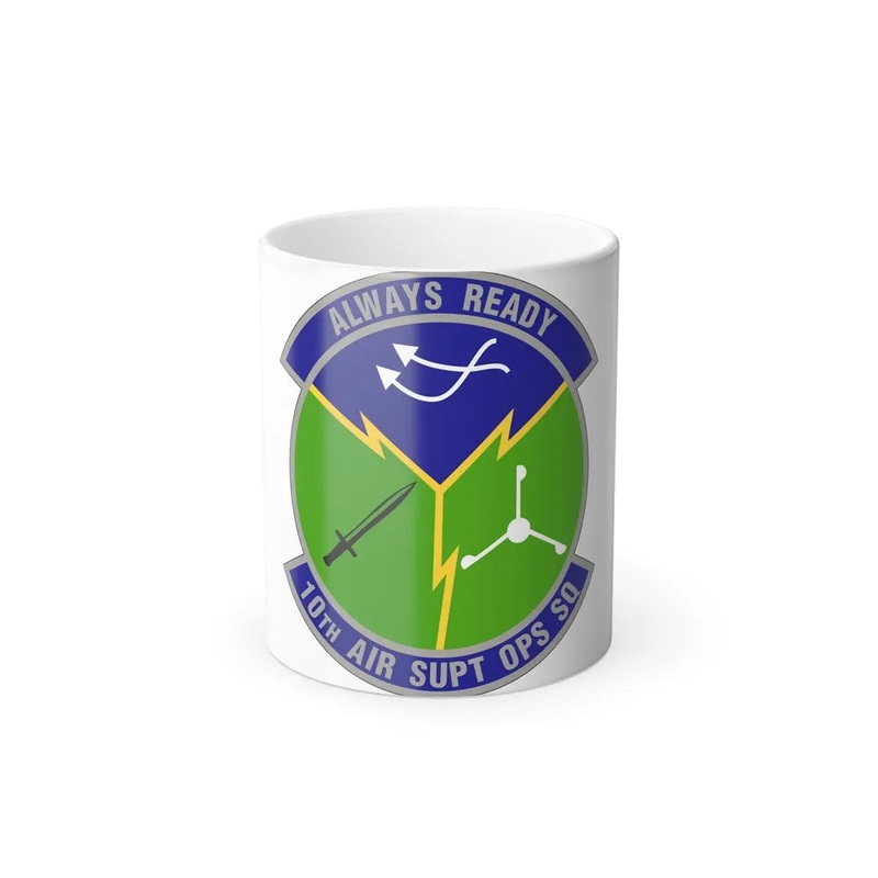 10 Air Support Operations Squadron ACC (U.S. Air Force) Color Changing Coffee Mug
