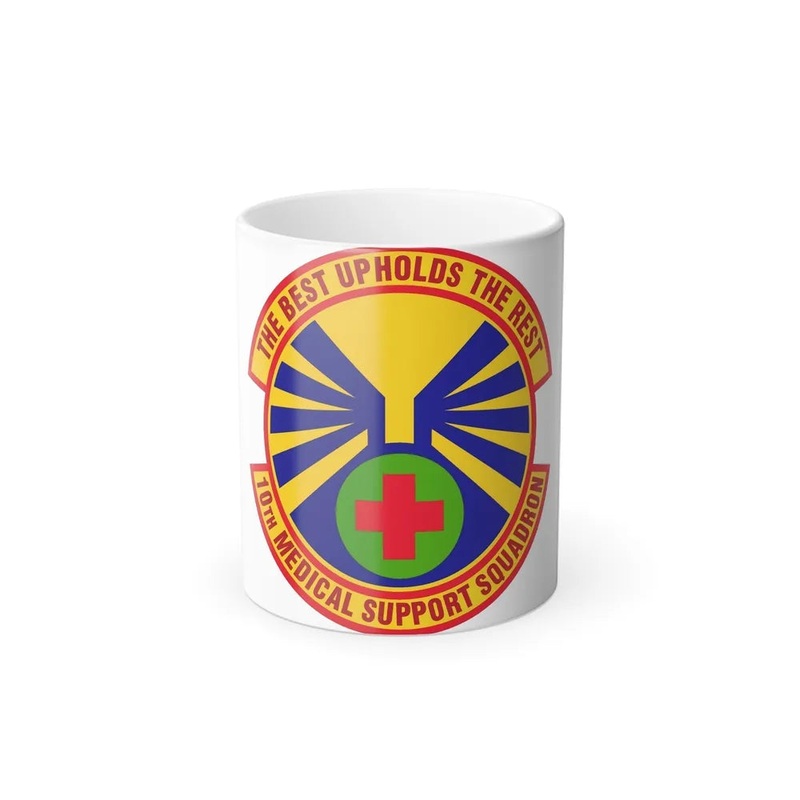 10th Medical Support Squadron (U.S. Air Force) Color Changing Coffee Mug