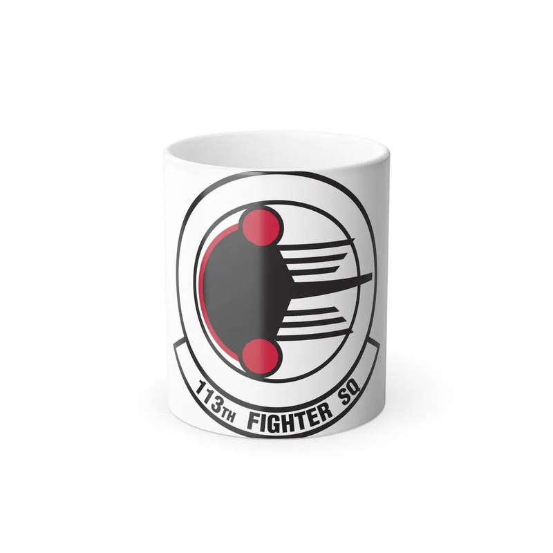 113 Fighter Squadron (U.S. Air Force) Color Changing Coffee Mug