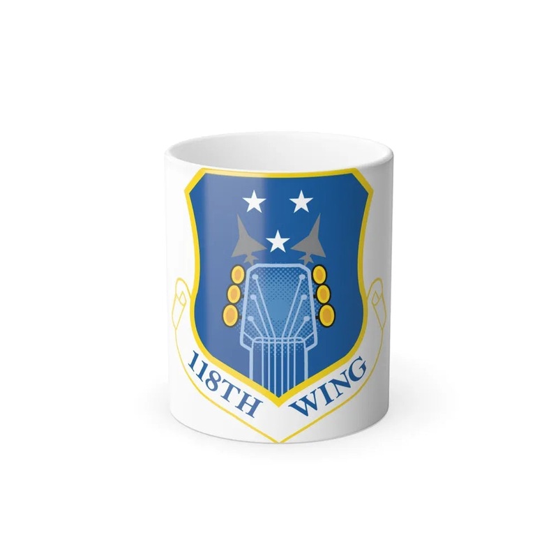 118th Wing ANG (U.S. Air Force) Color Changing Coffee Mug