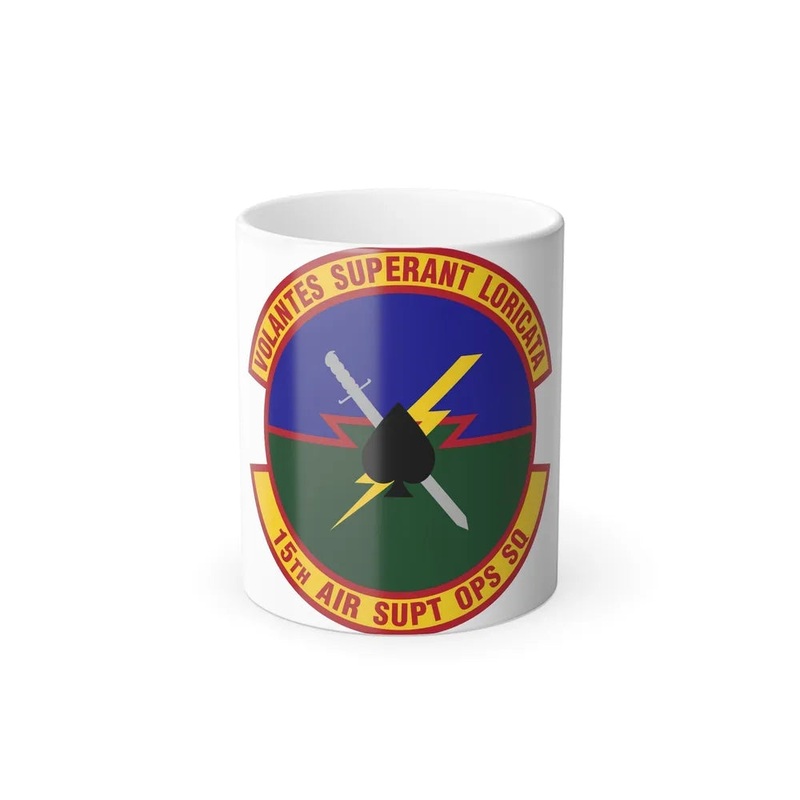 15 Air Support Operations Squadron ACC (U.S. Air Force) Color Changing Coffee Mug