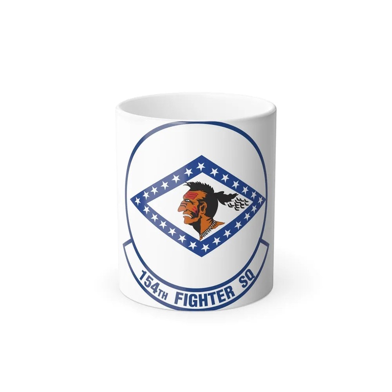 154 Fighter Squadron (U.S. Air Force) Color Changing Coffee Mug