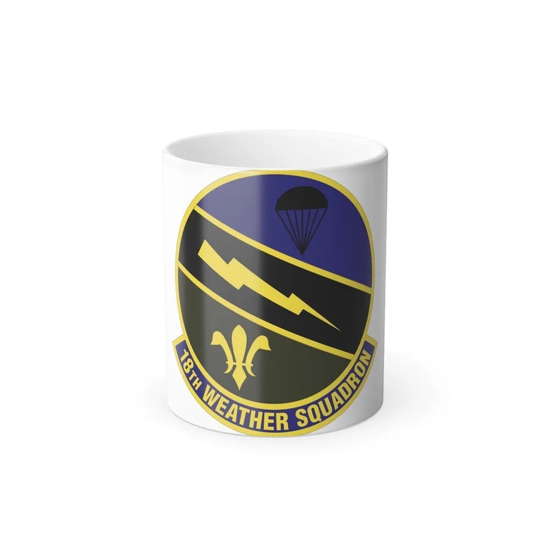 18 Weather Squadron ACC (U.S. Air Force) Color Changing Coffee Mug