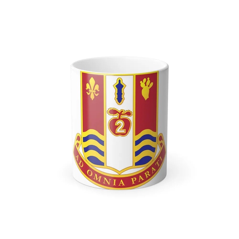 186th Artillery Regiment (U.S. Army) Color Changing Coffee Mug